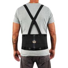 Back support on model