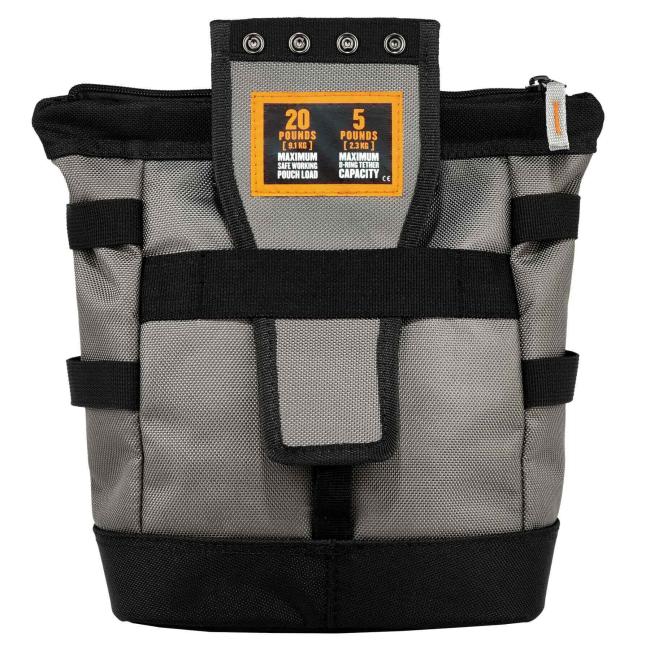 5517 Black Premium Topped Parts Pouch - Zipper  image 8