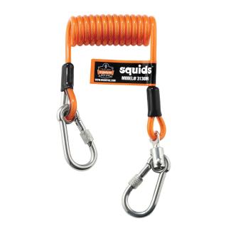 Squids 3130M Coiled Cable Tool Lanyard - 5lbs