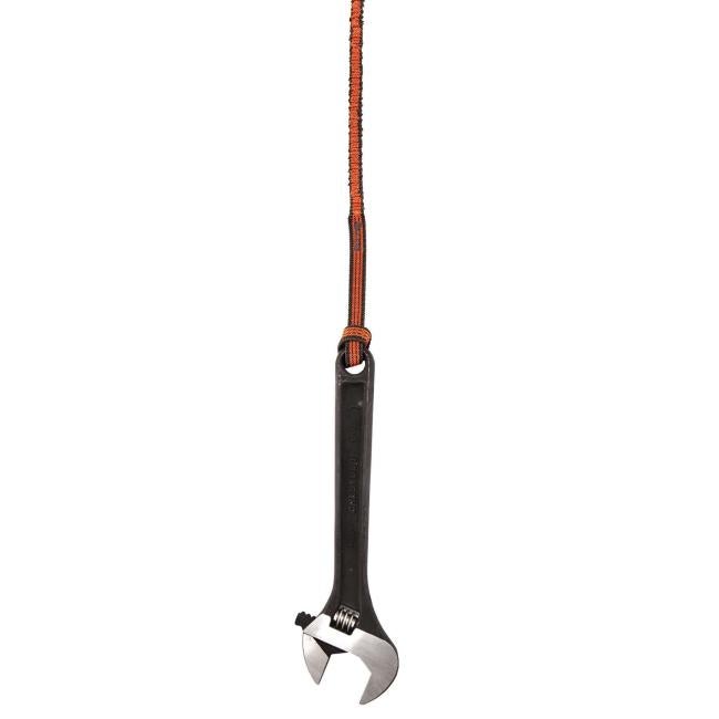 Lanyard attached to tool hanging
