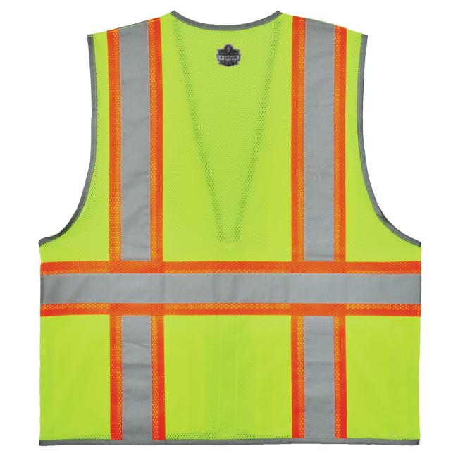 Back of vest