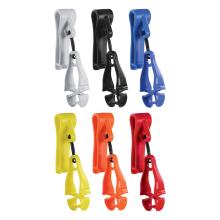 Six pack of glove clip holders