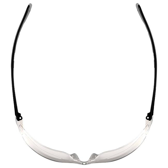 Overhead view of Vali anti-scratch and enhanced anti-fog safety glasses