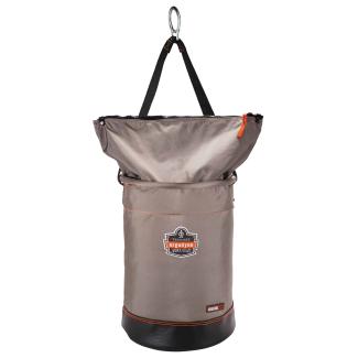 Arsenal 5973 Large Nylon Hoist Bucket Bag - D-Rings, Zipper Top