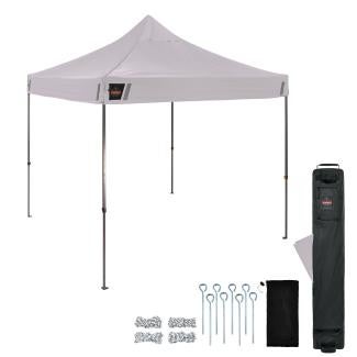 SHAX 6002 Heavy-Duty Pop-Up Tent - 10ft x 10ft