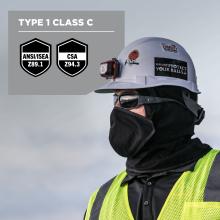 type 1 class e. ansi/isea z89.1-2014 and csa z94.3 compliant