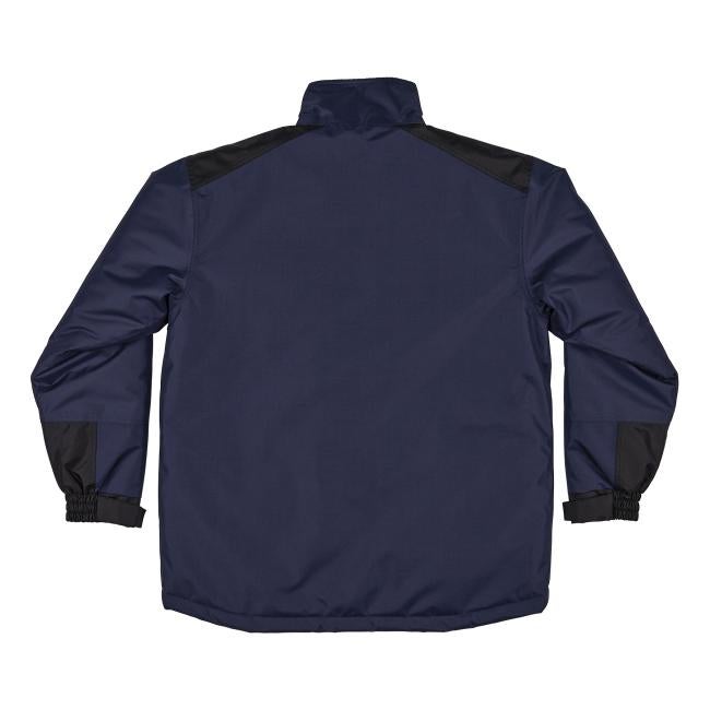 Back view of essential insulated freezer jacket