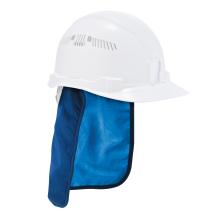 Hard hat liner on hard hat